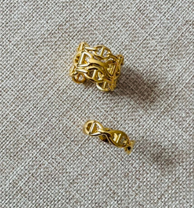 Bague grain de café