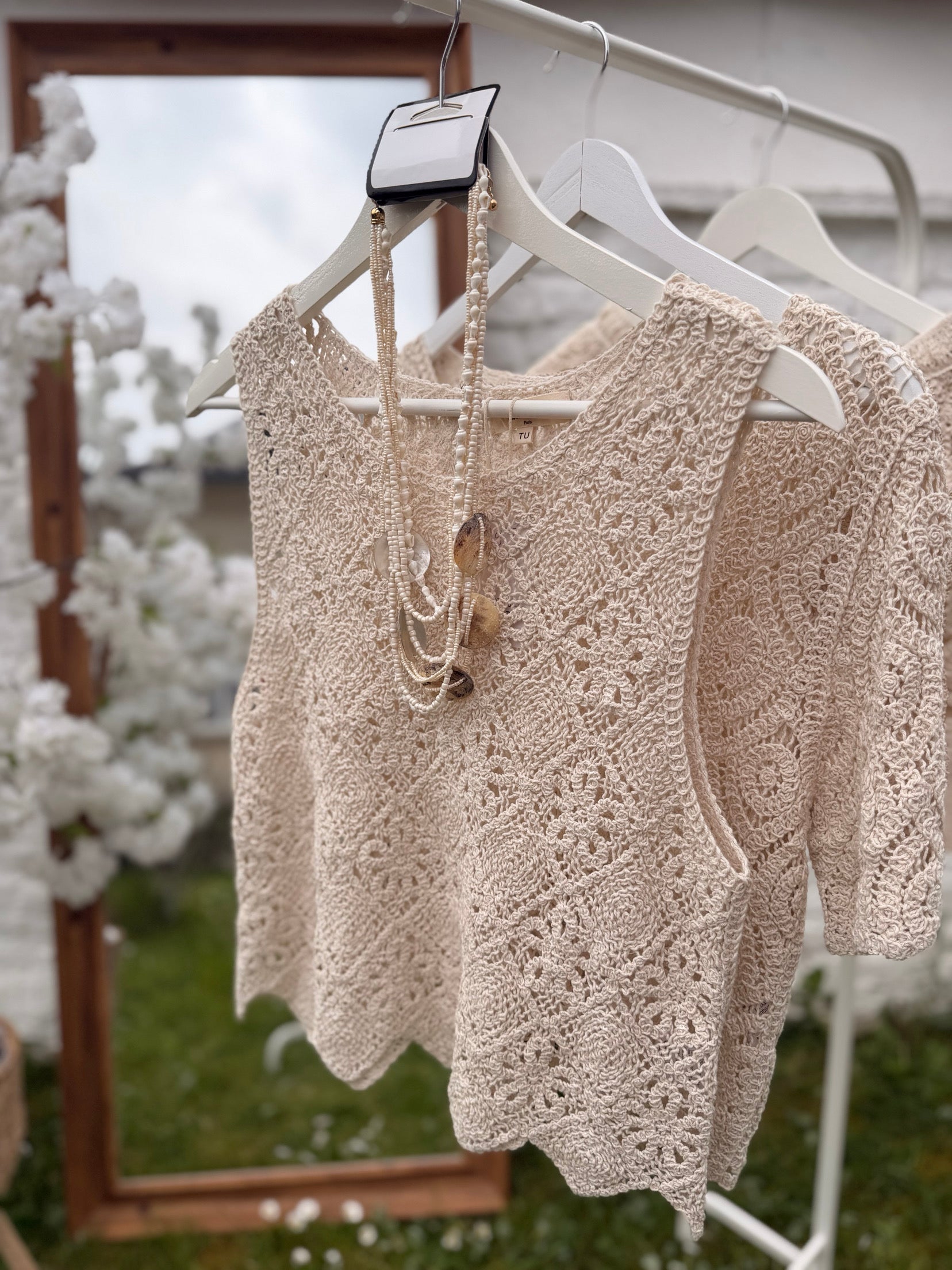 Top en crochet